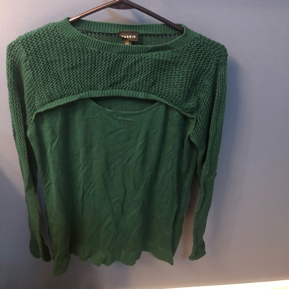 Torrid size 1 sweater. Worn once.